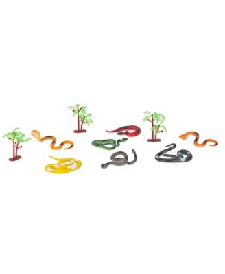 Adventure Bucket Mini Snake, Ten Pieces, Gift for Kids, Perfect for Interactive Play, Serpent