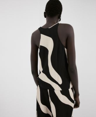 Women's Printed Straight Top