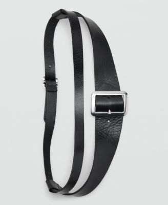 Women's Leather Mixed Belt