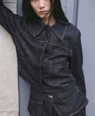 Women's Pockets Denim Jacket