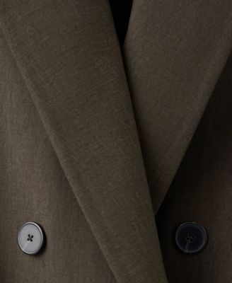 Women's Straight-Fit Lyocell Suit Blazer