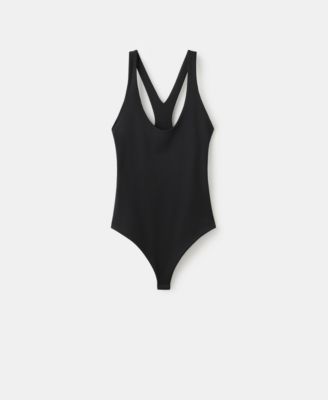 Women's Open Back Fitted Bodysuit