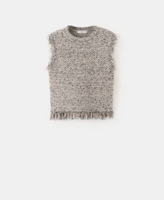 Women's Fringe Trim Top