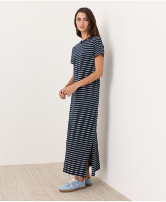 Women's Organic Cotton Slub Easy Tee Maxi Dress