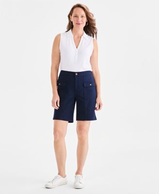 Women's High-Rise Bermuda Shorts