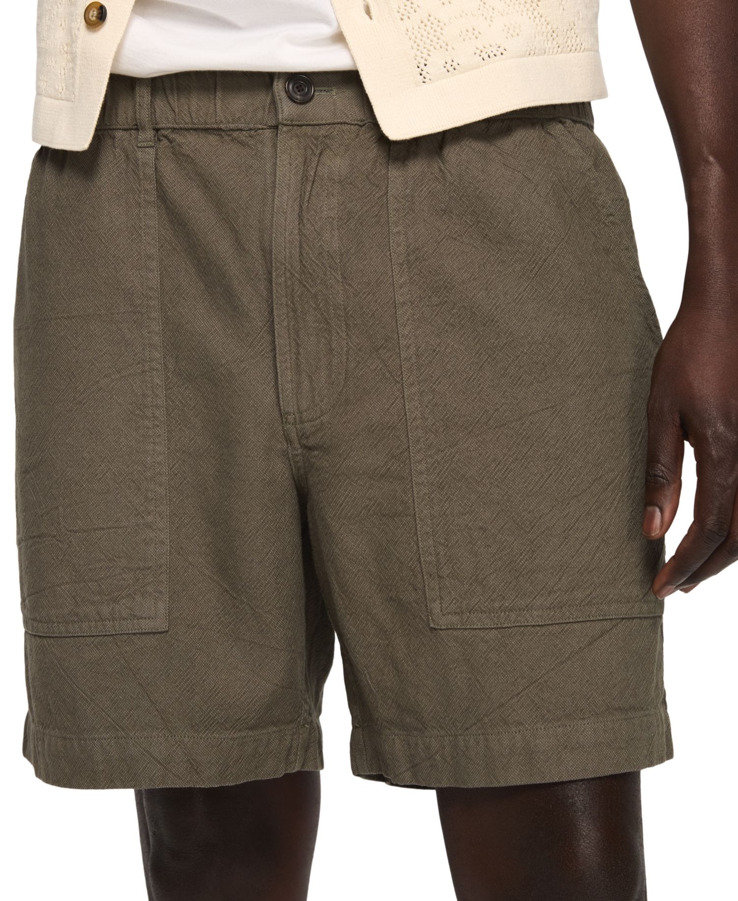 Men's 9" Textured Casual Shorts