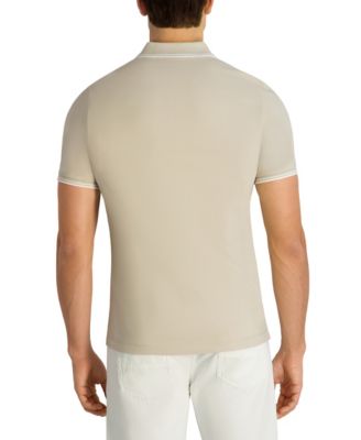 Men's Regular-Fit Tipped Polo Shirt