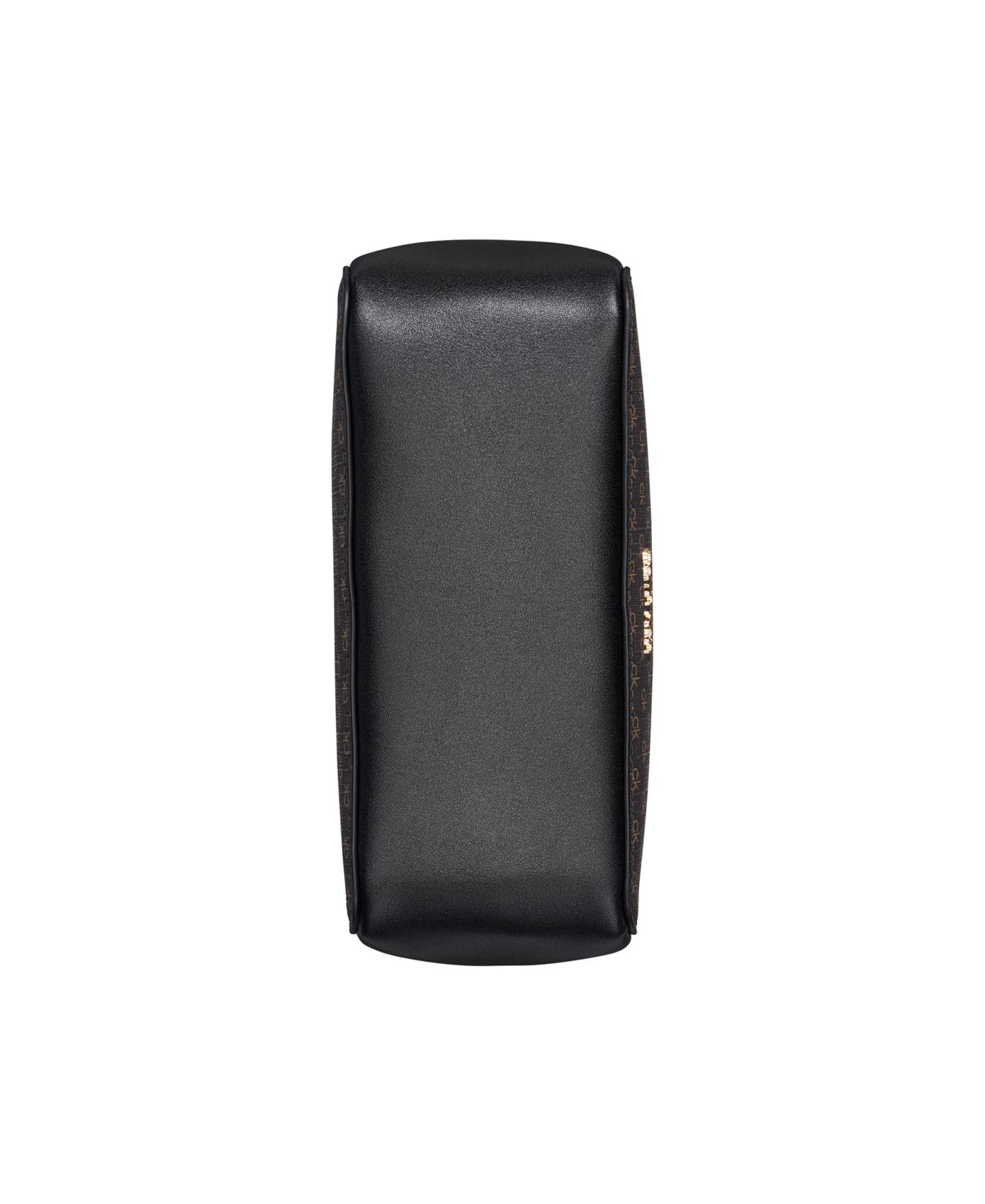 Женская сумка Calvin Klein Akari Signature Medium Crossbody Handbag, цвет: Коричневый хаки / Чёрный — фото 4