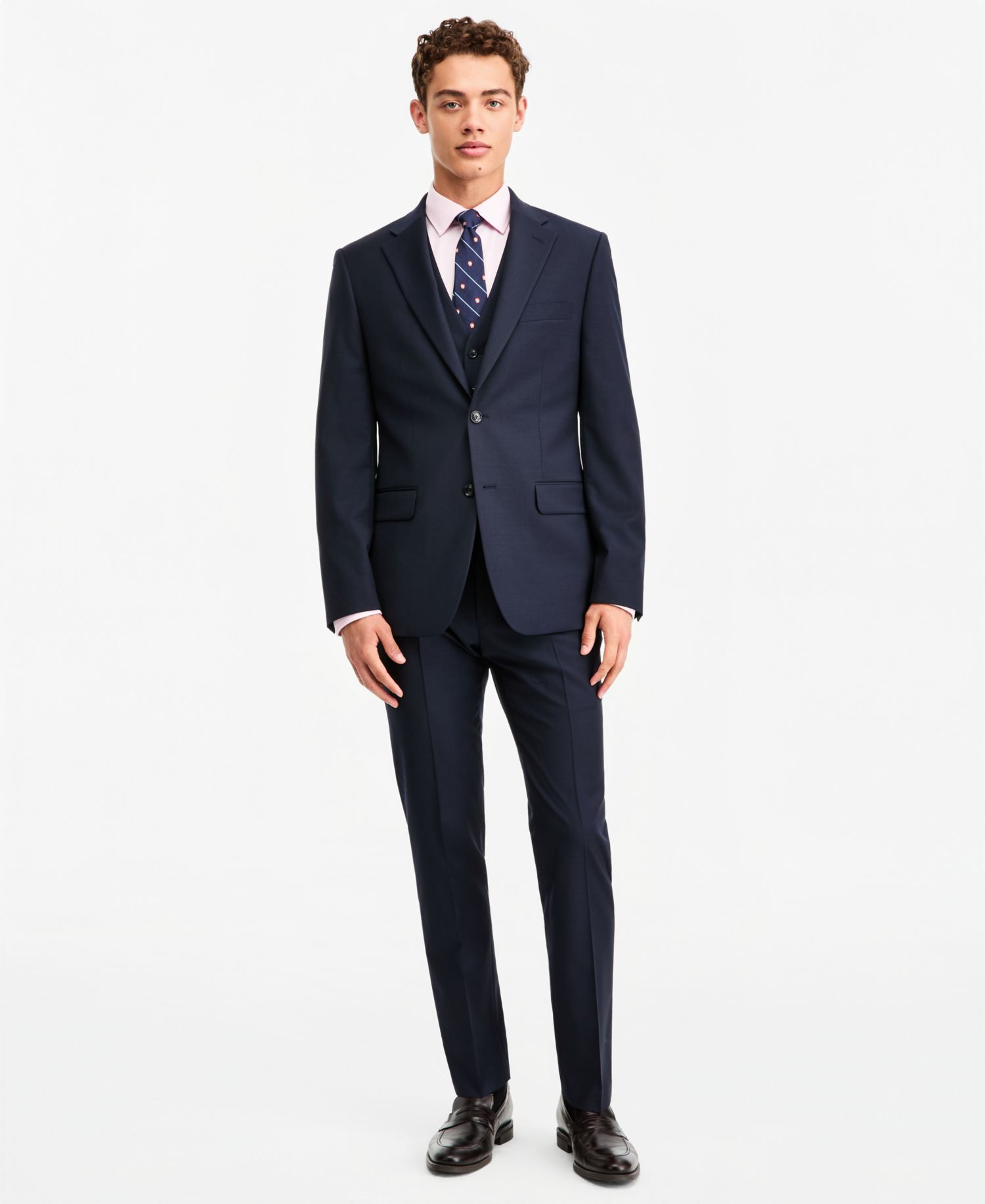 Men's Modern-Fit Wool TH-Flex Stretch Suit Separates Jacket