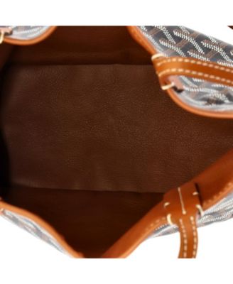 Mini Anjou Reversible Tote Coated Canvas