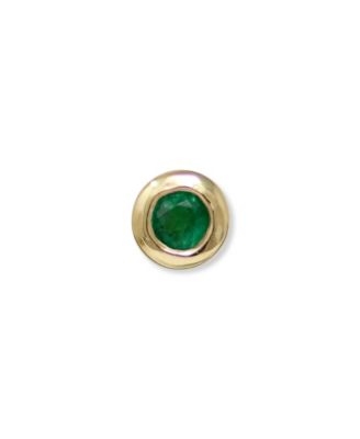 Anzie Cleo Round Single Stud - Green