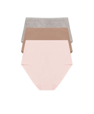Women's Bliss Cotton High Waist Brief 3 Pack