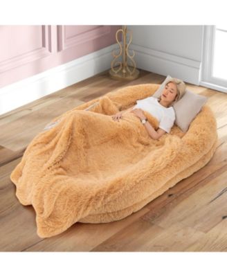 68'' x 46'' x 10'' Human Dog Bed Orthopedic Dog Bed w/ Soft Blanket