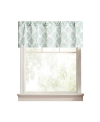 Palmetto 100% Cotton Tailored Rod Pocket Valance