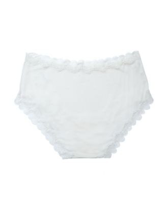 Women's Soft Silk Lace-Trim Briefs Underwear