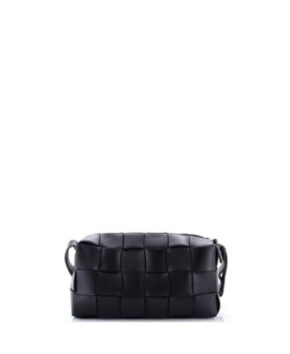 Brick Cassette Shoulder Bag Maxi Intrecciato Leather