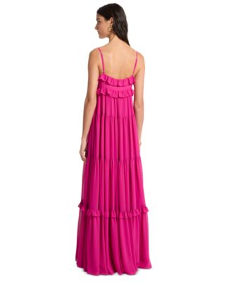 Women's Sleeveless Tiered Maxi Dress