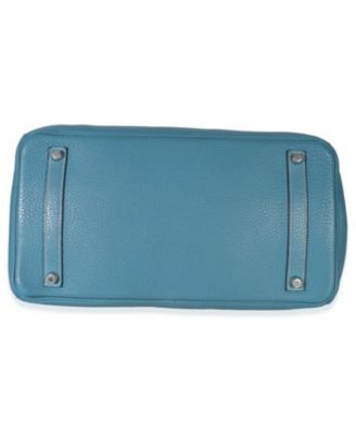 Bleu Jean Togo Birkin 35 PHW