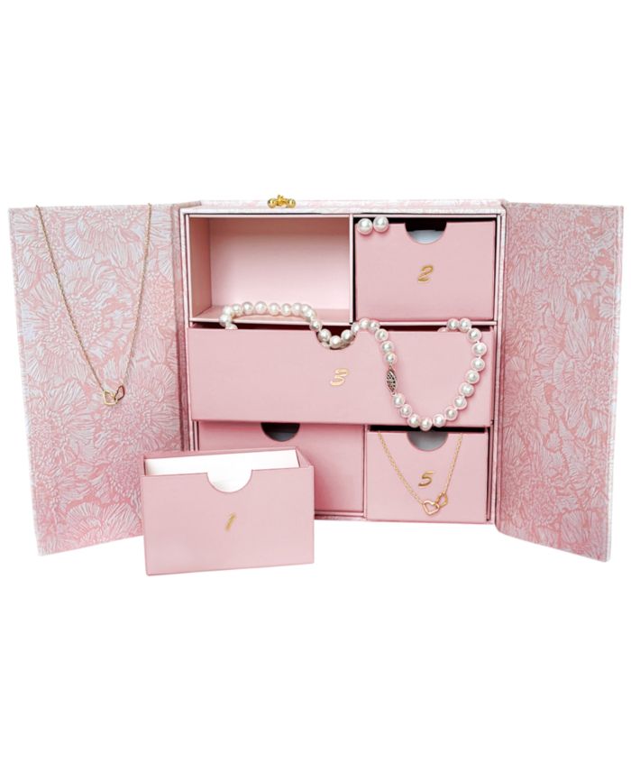 5-Piece Jewelry Gift Set in 18k Flash Plated Sterling Silver and Gold