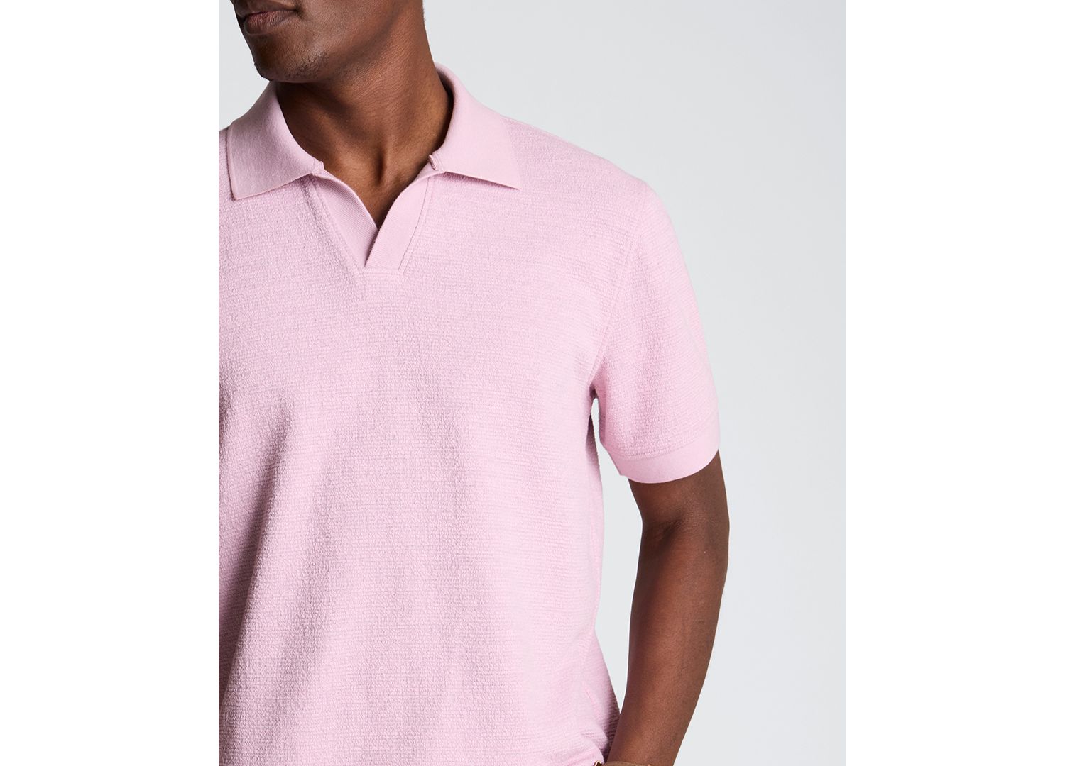 Men's Short-Sleeve Slim-Fit Polo Shirt