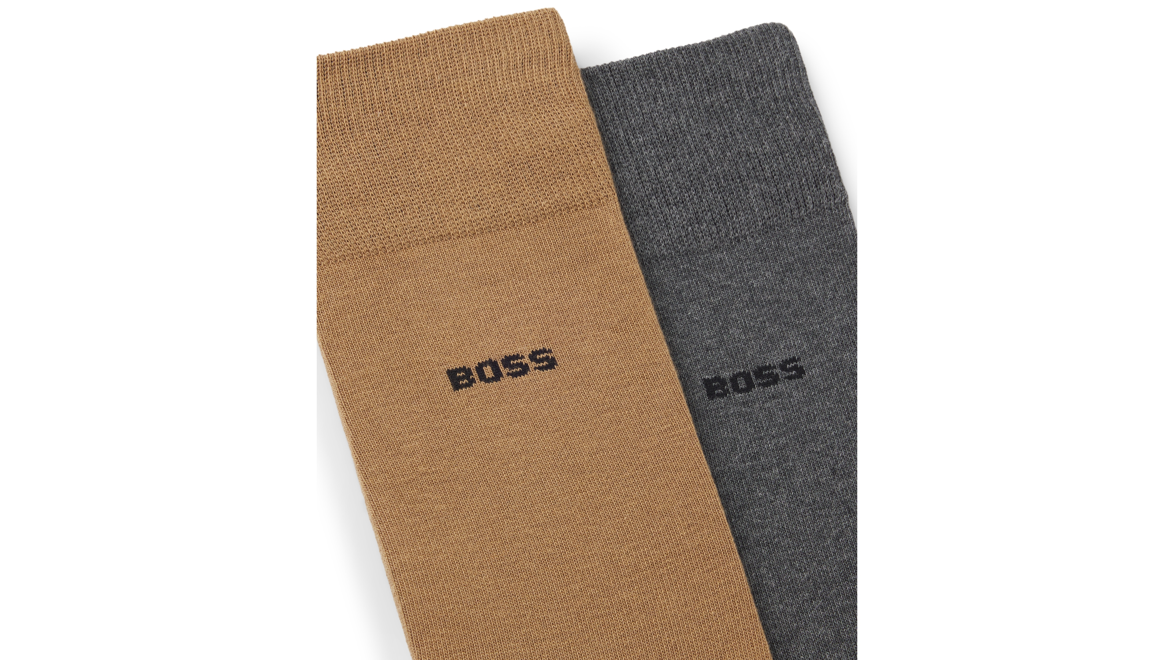 Men's Crew Solid Socks, 2-Pack