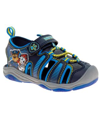 Big Boys Paw Patrol Hook and Loop Closed Toe Sport Sandals