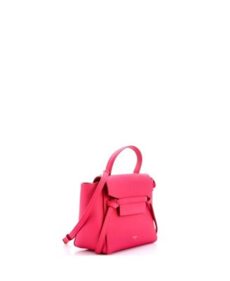 Nano Belt Bag Textured Leather