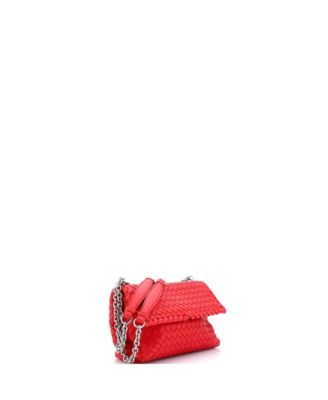 Small Olimpia Shoulder Bag Intrecciato Nappa
