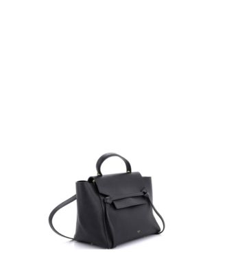 Mini Belt Bag Textured Leather