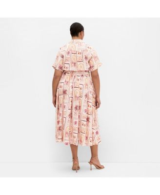 Women's Plus Size Lana Soiree Print Dress