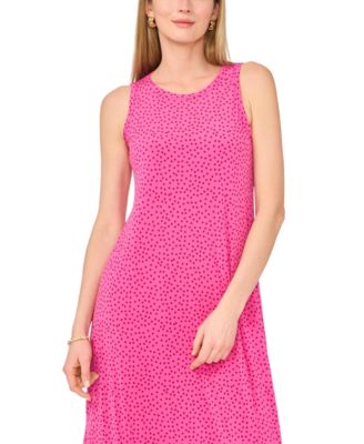 Women's Sleeveless Keyhole Maxi Dress