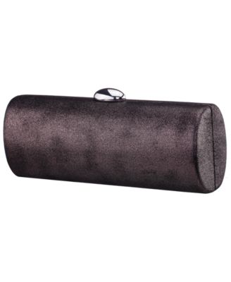 Xandra Barrel Minaudiere Small Clutch Handbag