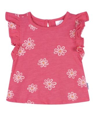 Toddler Girls' Short Sleeve T-Shirts, 3-Pack