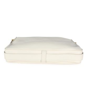 White Supple Calfskin Medium Romy