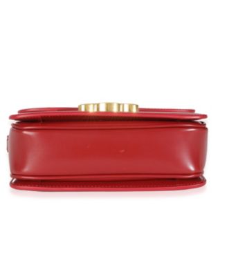 Red Shiny Calfskin Teen Triomphe