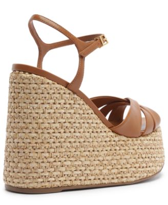 Women's Keefa Round Toe Wedge Sandals