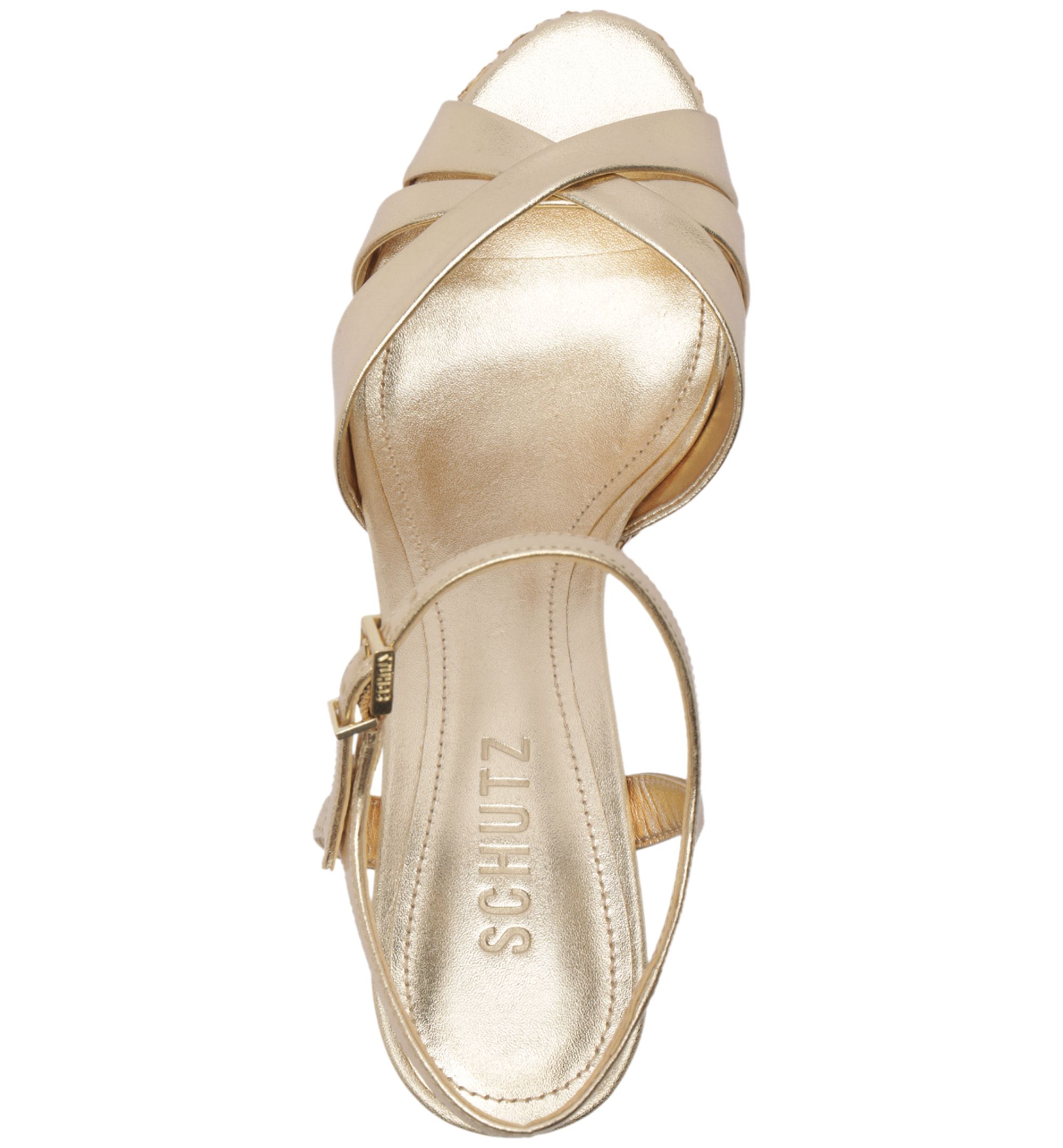 Women's Keefa Raffia Round Toe Sandals — Image 5