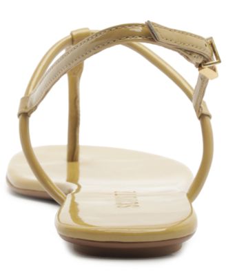 Women's Elsha Round Toe Flat Sandals