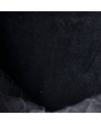 Large Classic Fold Over Messenger Bag Intrecciato Leather