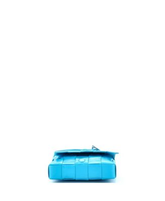 Small Cassette Crossbody Bag Maxi Intrecciato Leather
