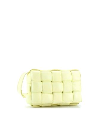 Cassette Crossbody Bag Padded Maxi Intrecciato Leather