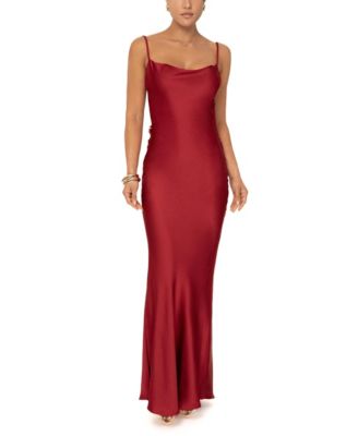 Women's Down The Aisle Satin Gown