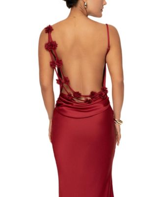 Women's Down The Aisle Satin Gown