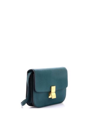 Medium Classic Box Bag Grainy Leather