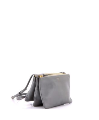 Small Trio Crossbody Bag Leather