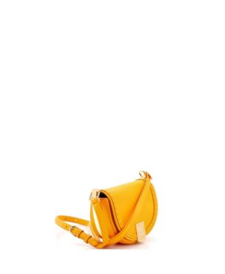 Moonlight Flap Bag Leather with Plexiglass Detail