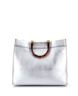 Medium Sunshine Shopper Tote Leather