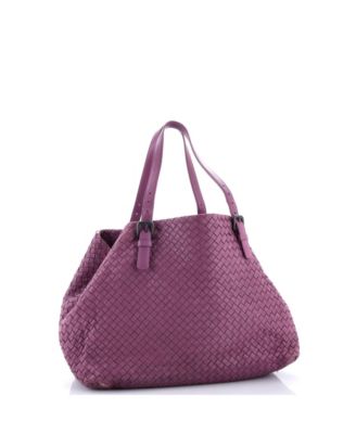 Large A-Shape Tote Intrecciato Nappa