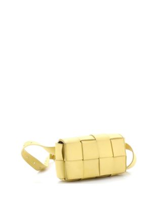 Cassette Belt Bag Maxi Intrecciato Leather