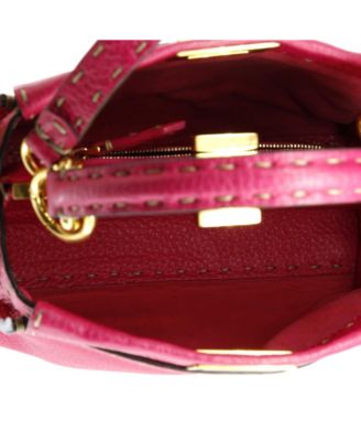 Mini Selleria Peekaboo Bag Leather